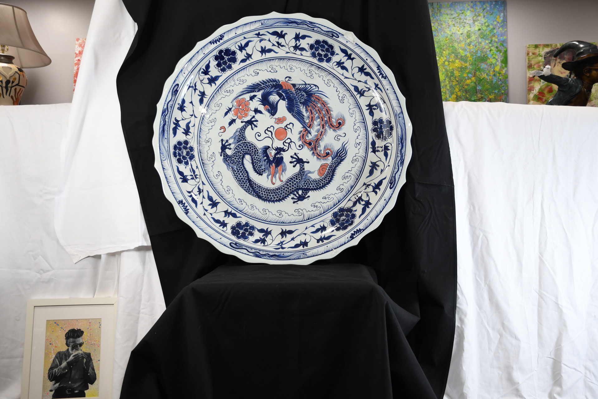Large Porcelain Plate