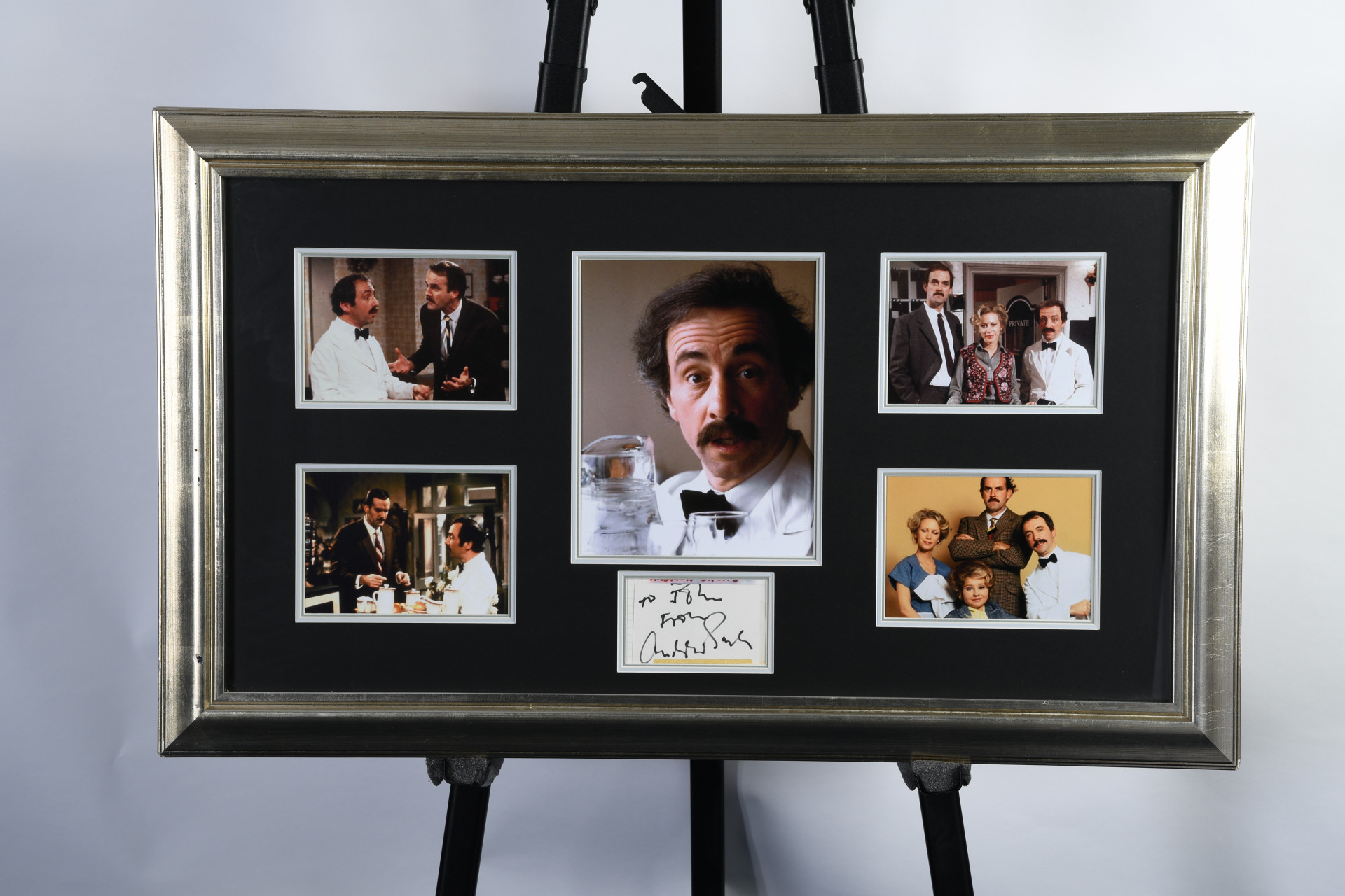 Andrew Sachs Framed Signature