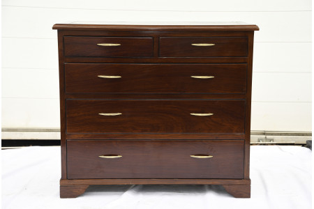 5 Drawer Rosewood Chest