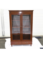 Document Display Cabinet in Rosewood