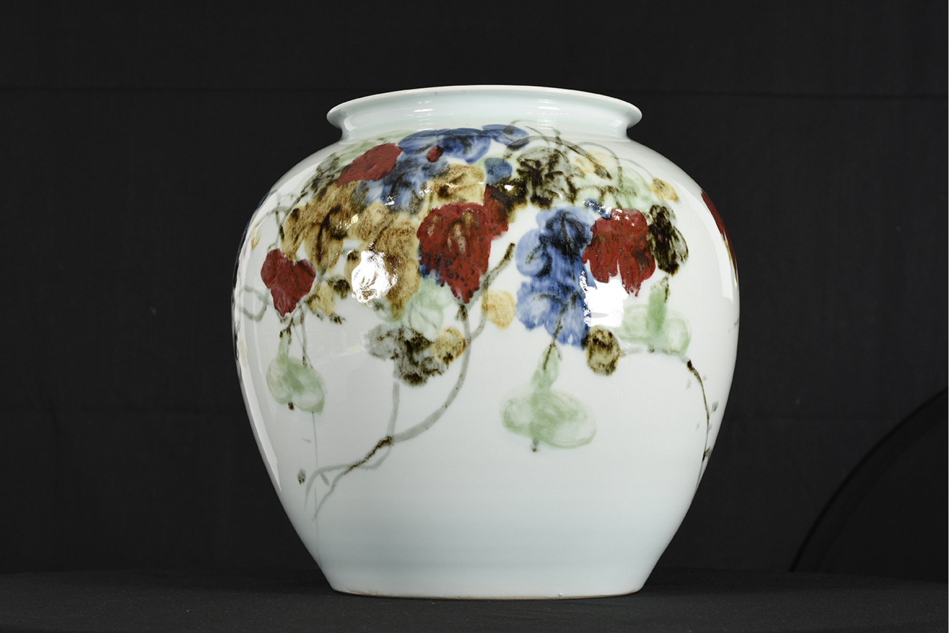 Hand made Oriental vase