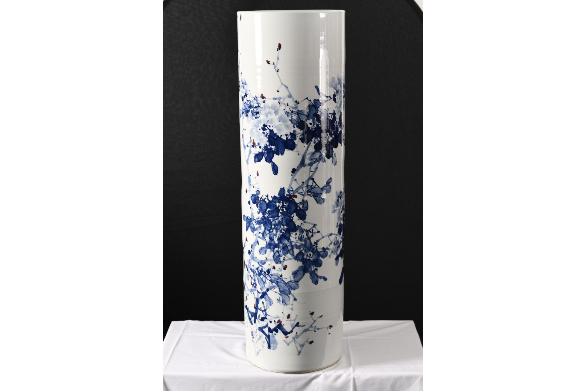 4ft Porcelain Hand Made Vase