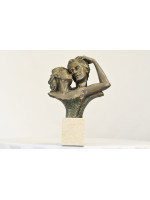 Spanish Sculpture Embracing Couple