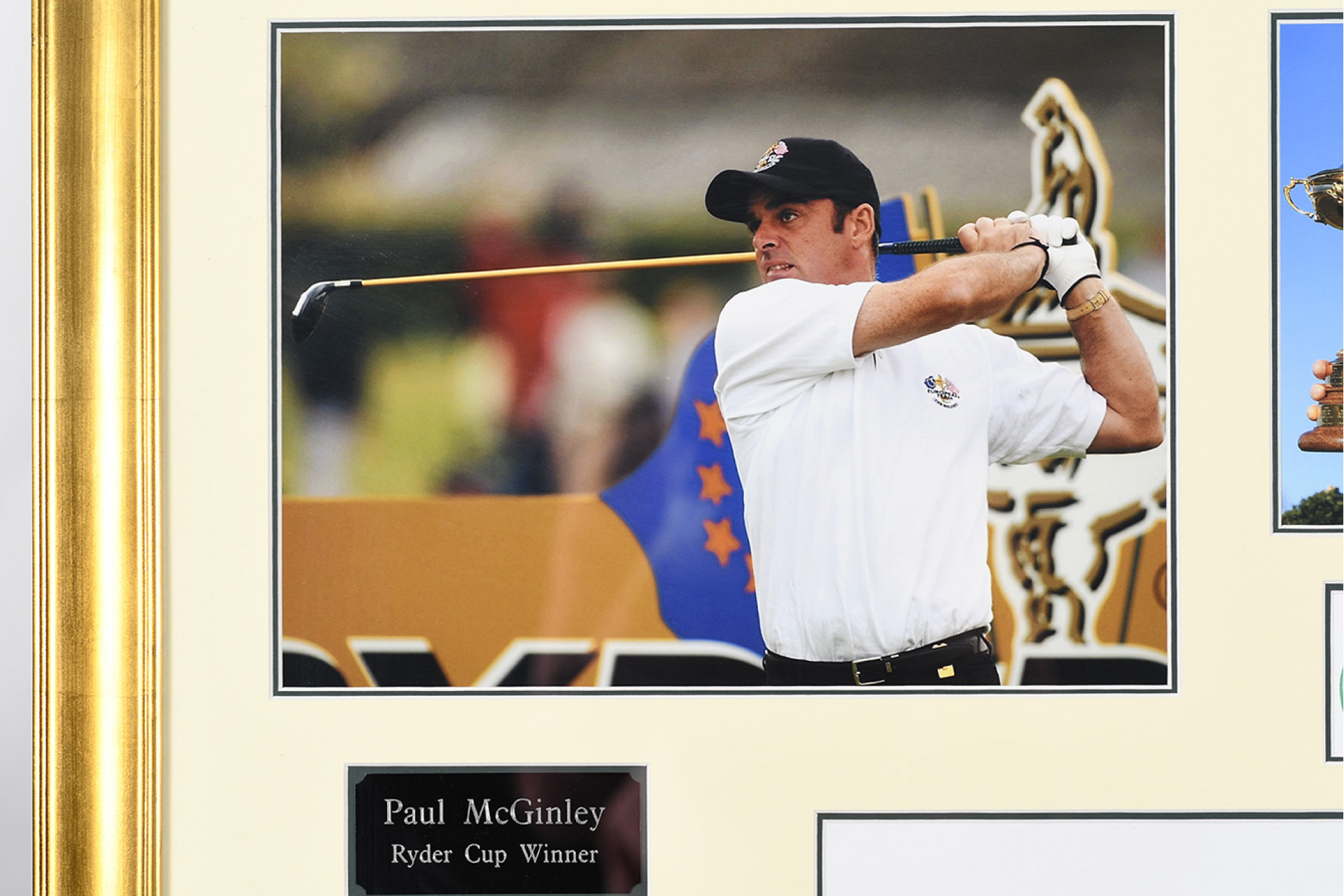 Paul Mcginley Framed Memorabilia