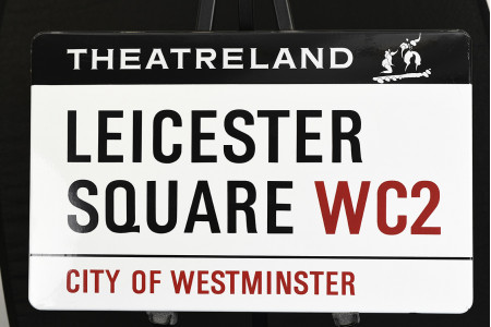 Rare Original London Street Sign