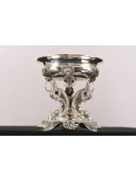 Metal Sculptured Fish Vase