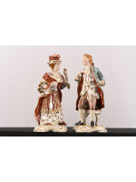 Pair of Hand Painted Porcelain Figures