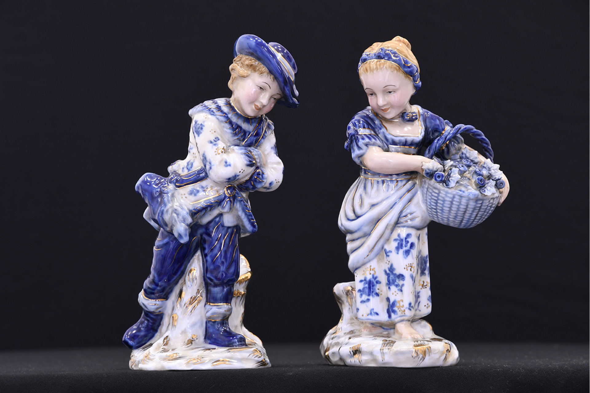 Pair of Porcelain Figures