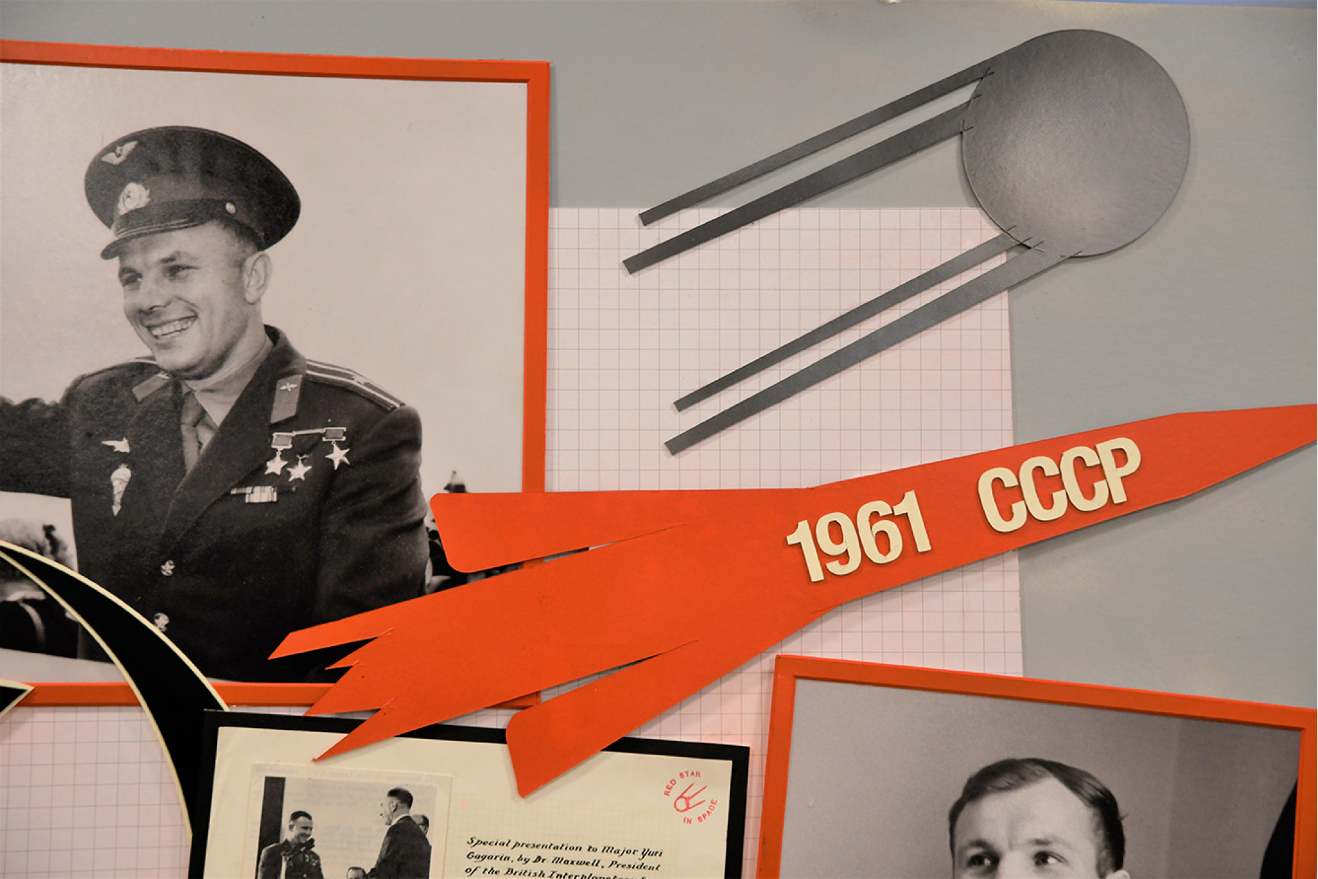 Rare Yuri Gagarin Signature
