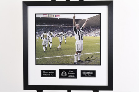 Alan Shearer Signed Photo