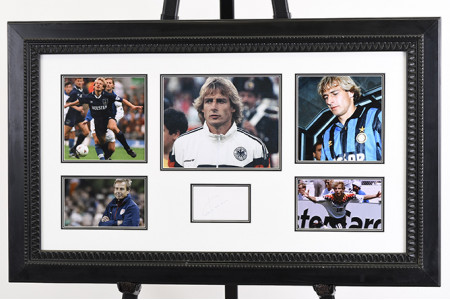 Jurgen Klinsmann Framed Memorabilia