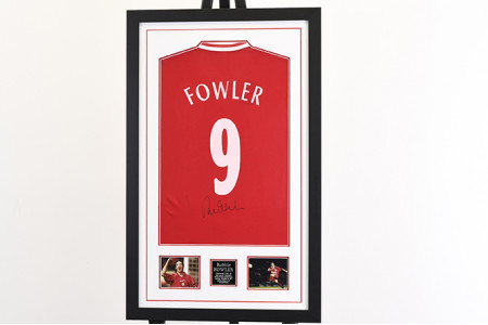 Robbie Fowler Signed Liverpool Shirt