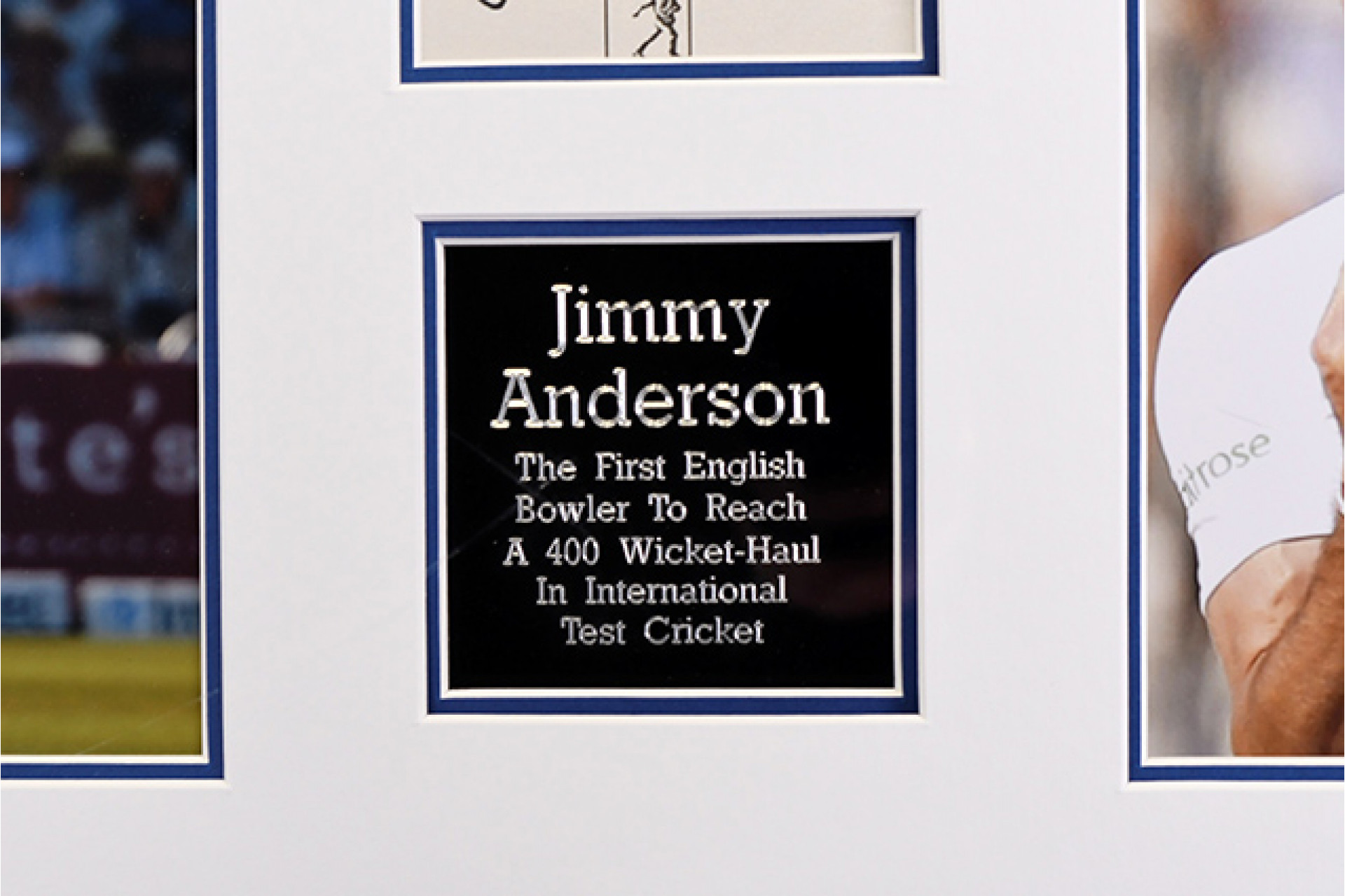 Jimmy Anderson Autograph / Photo Presentation