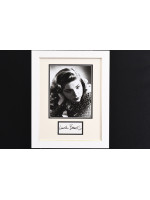 Lauren Bacall Framed Autograph