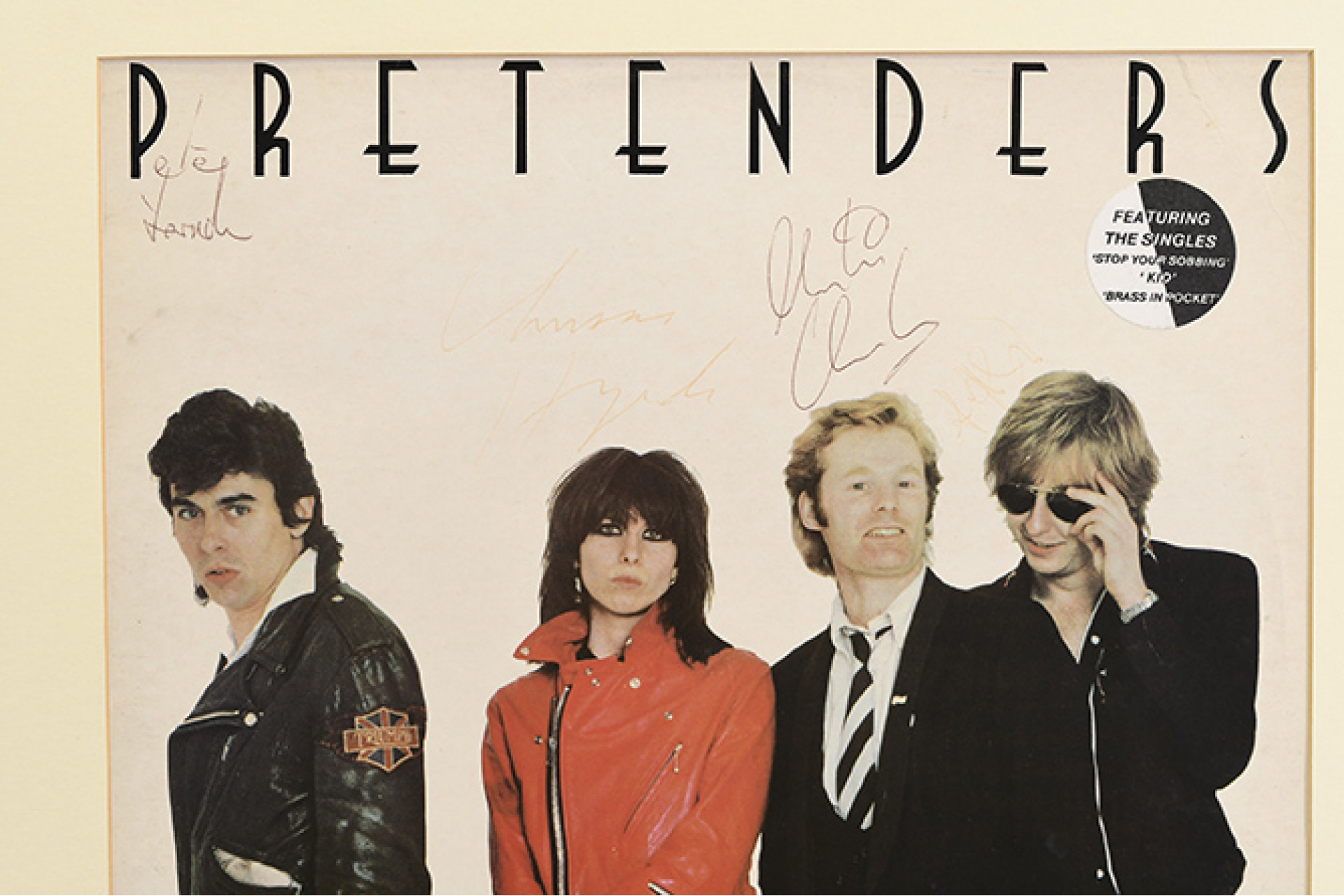 Signed Album by The Pretenders