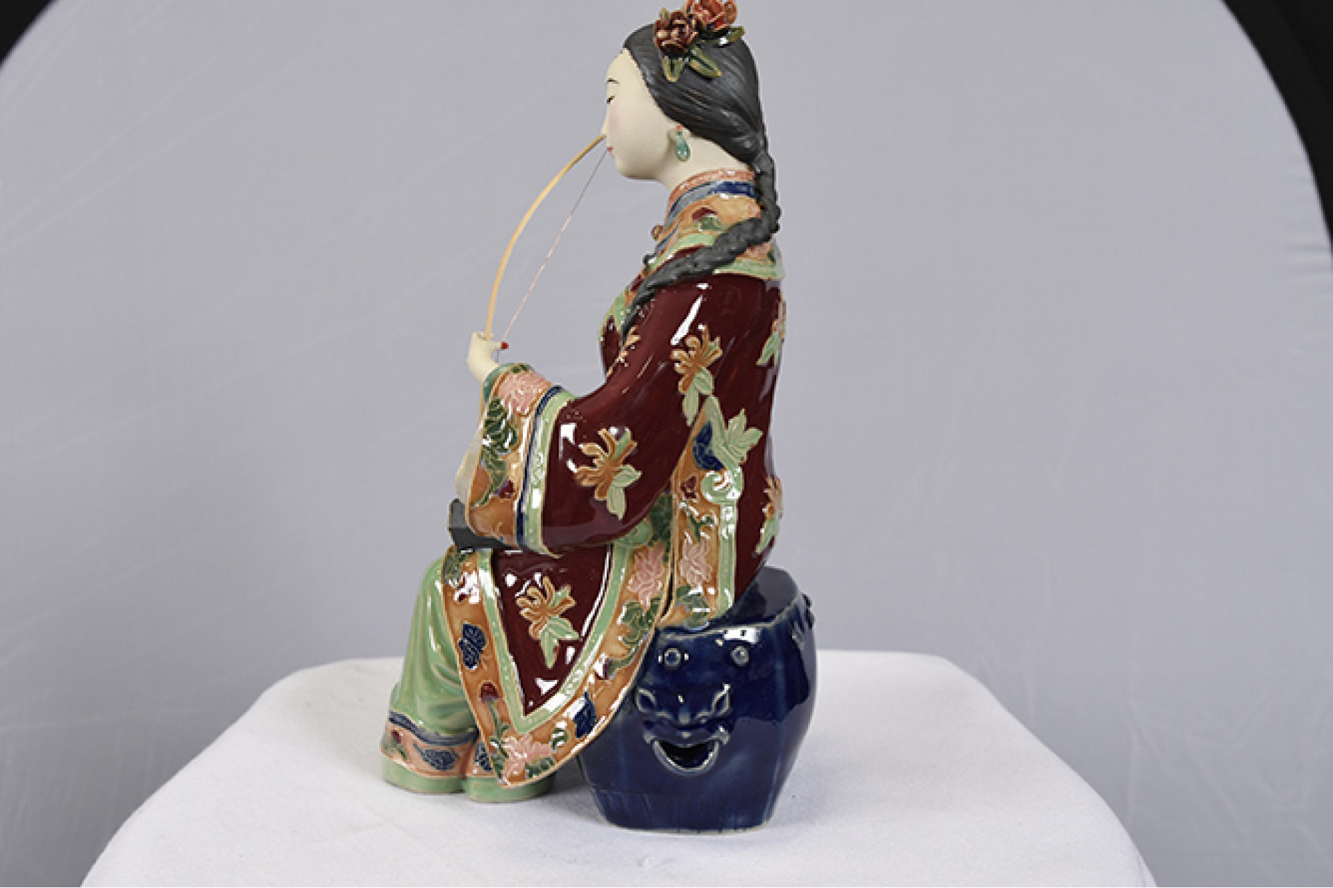 Shiwan Porcelain Art Lady