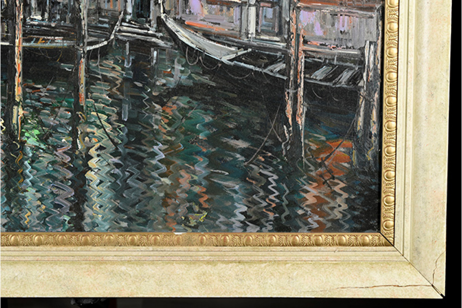Original Italian Oil on Canvas of Venice.