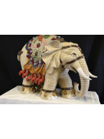 Large Porcelain Elephant