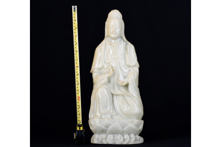 "Guan Yin" Goddess  Carving in Marble