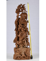 Carved Sandalwood Figure