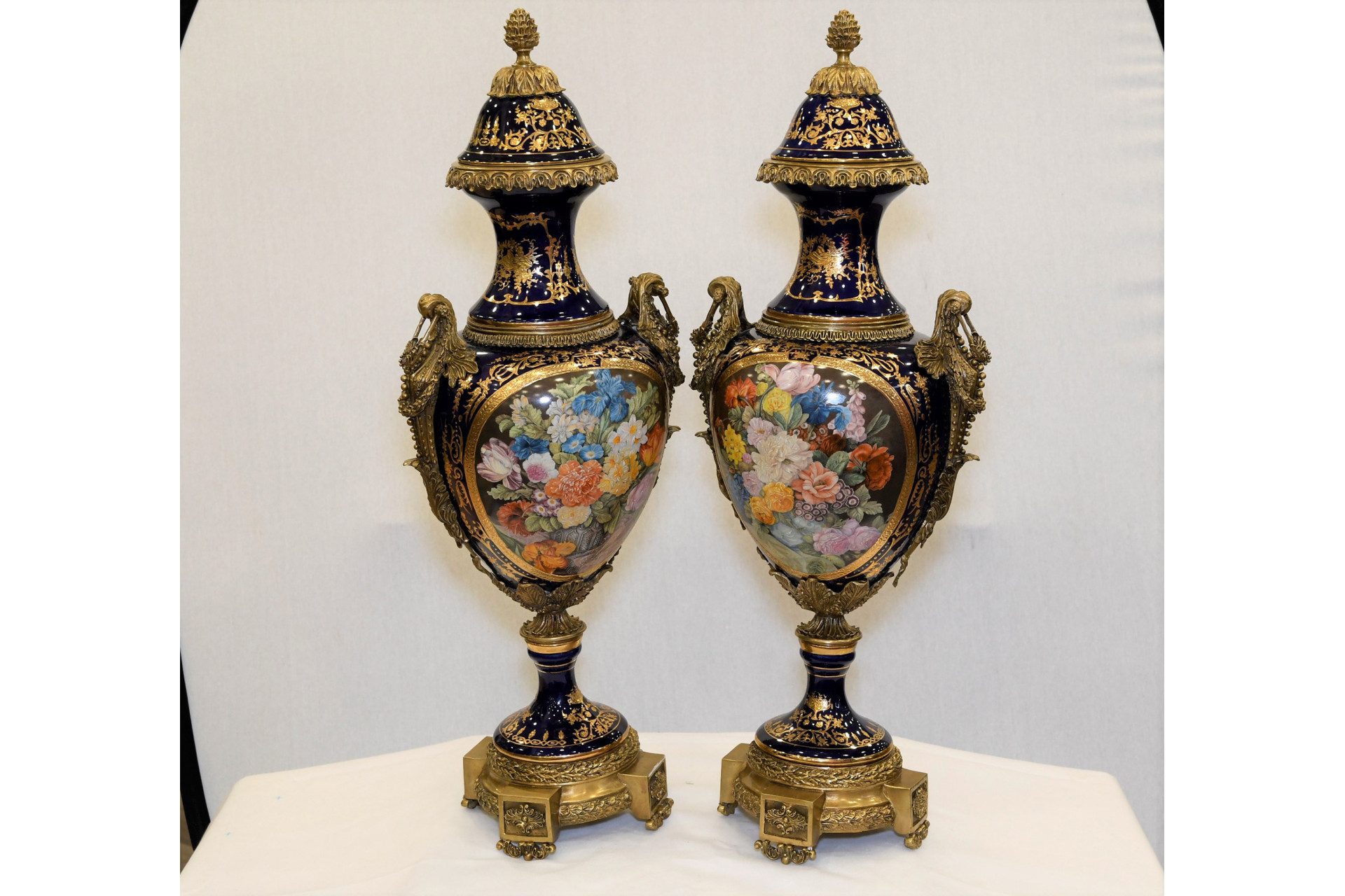 Porcelain Trophy Vase