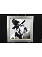 Original Oil Painting by Terence Vickress - Humphrey Bogart