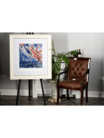 Limited Edition Marc Chagall "Flowers Over Paris "One of only 50 Worldwide.