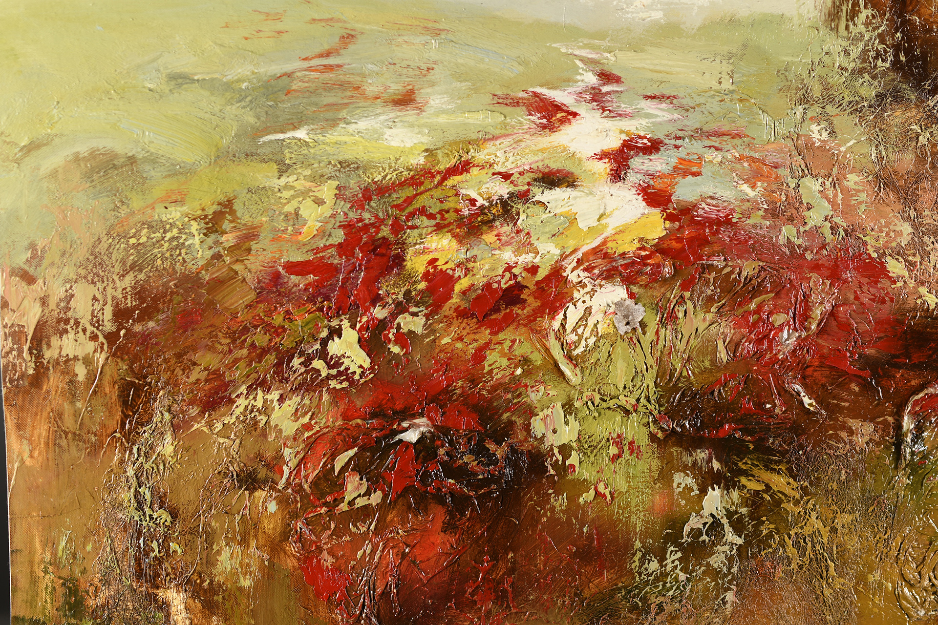 Impressionist Landscape Oil on Board