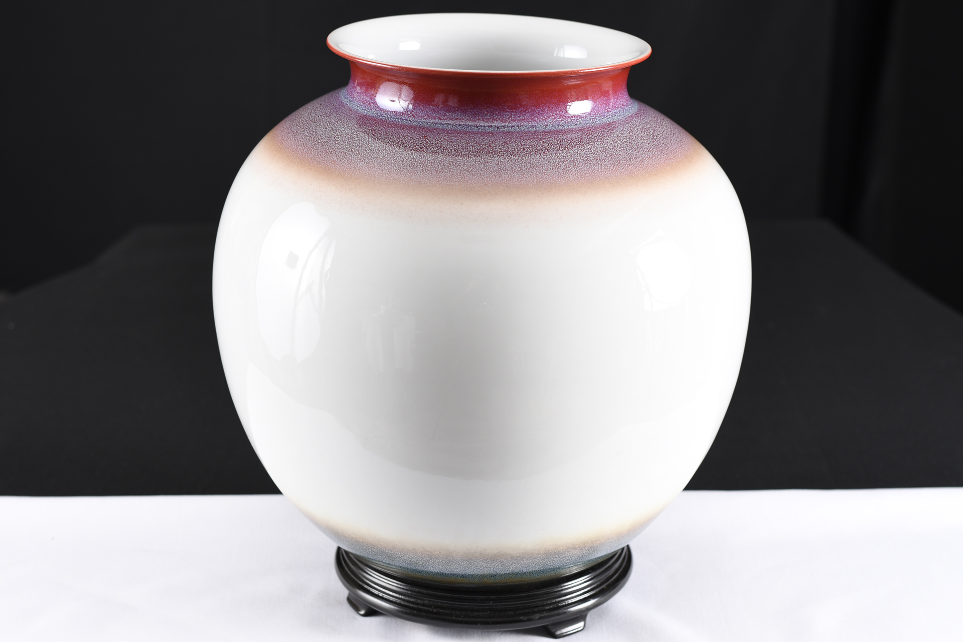 Stunning Oriental Large Hand Made Art Vase