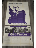 Rare 2 Metre Original Cinema Poster "Get Carter"