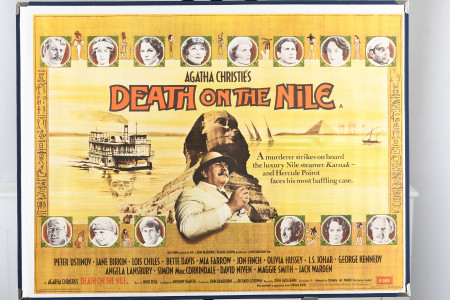 Original "Death on the Nile" Cinema Poster