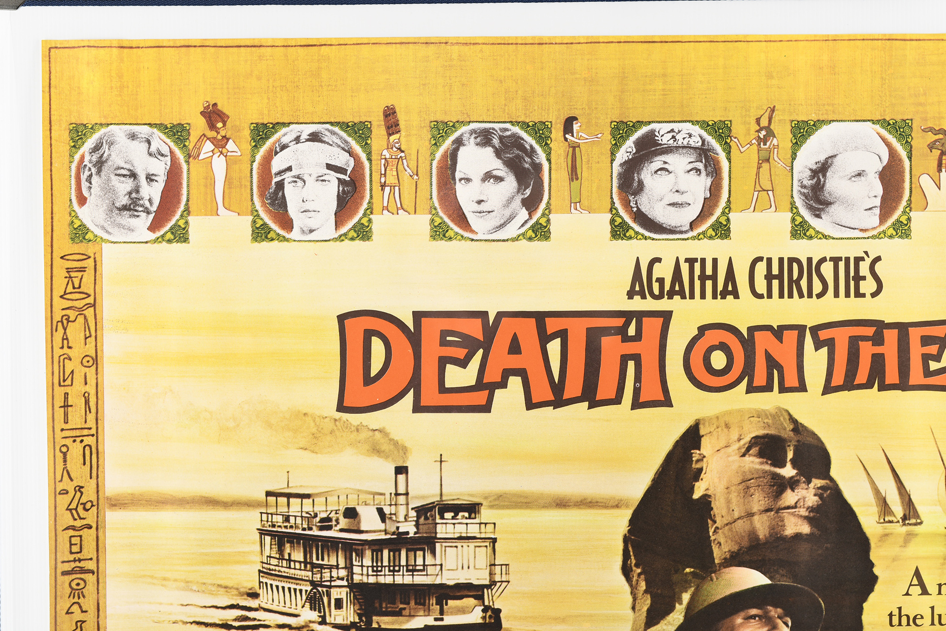 Original "Death on the Nile" Cinema Poster