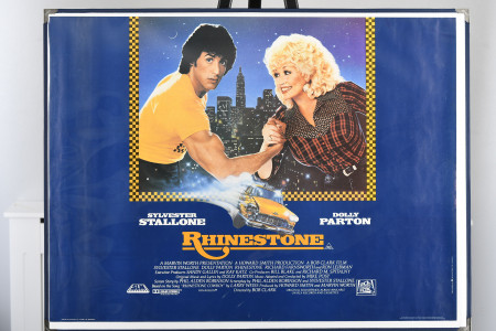 Original "Rhinestone" Film Poster.
