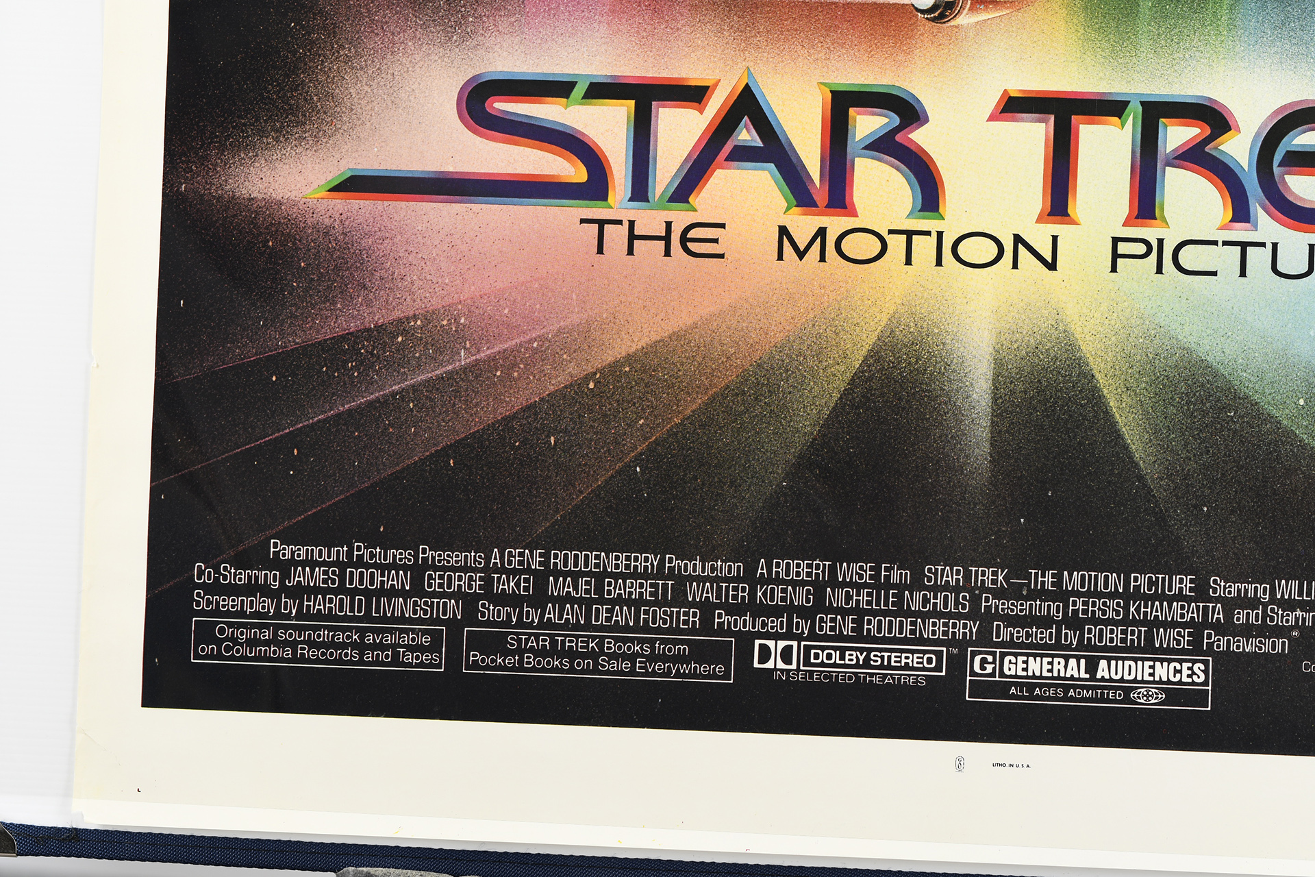 Original Cinema Poster "Star Trek: The Motion Picture"