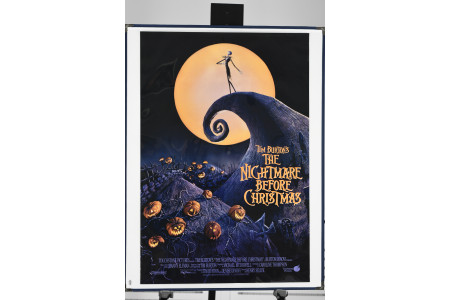 Original "The Nightmare Before Christmas" Cinema Poster