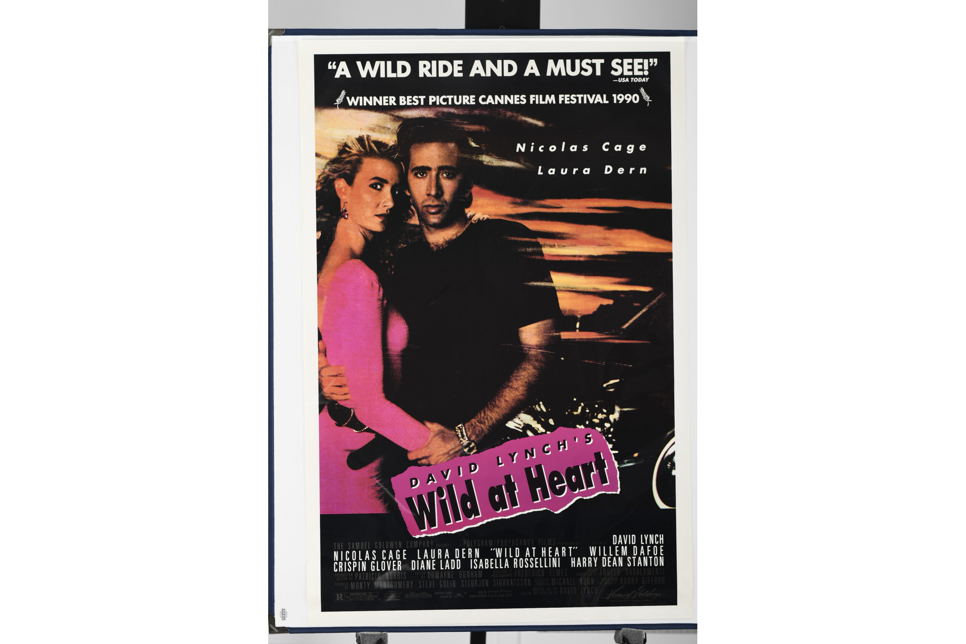 Original "Wild at Heart" Cinema Poster