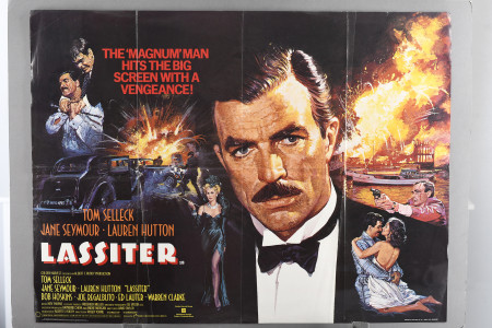 Original "Lassiter" Cinema Poster