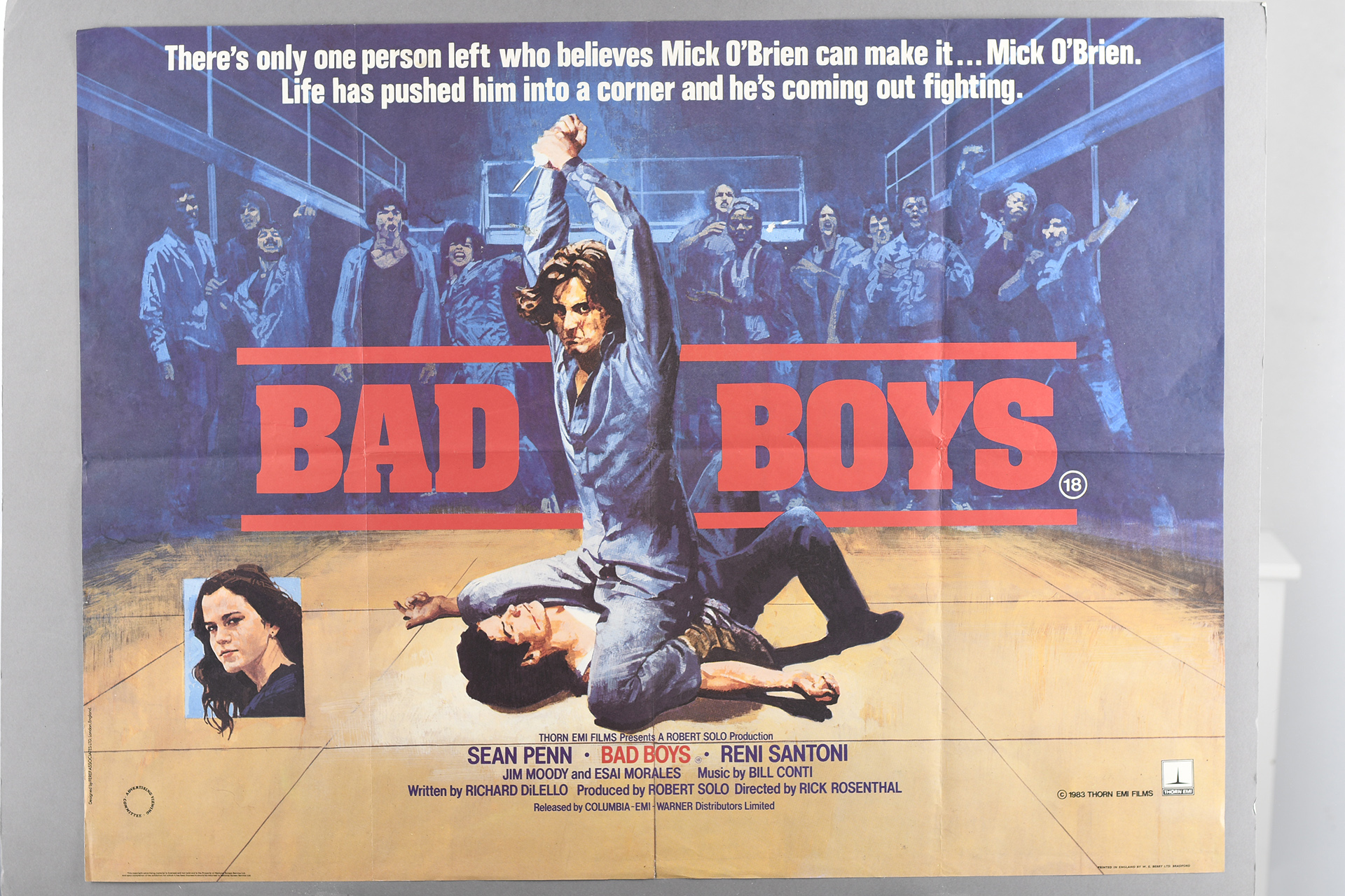Original "Bad Boys" Cinema Poster