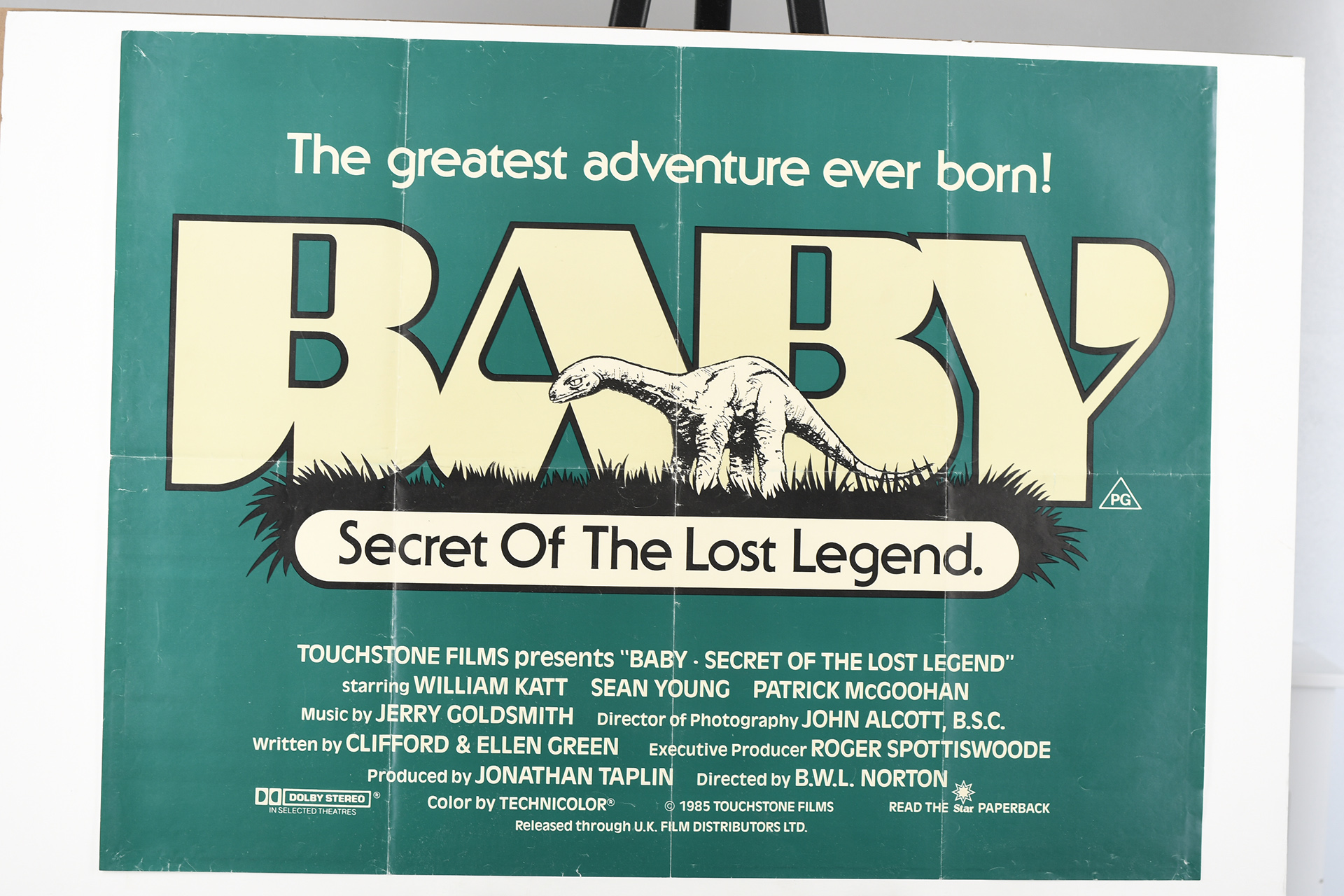 Original Film Poster from "Baby: Secret of the Lost Legend"
