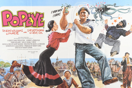 Original "Popeye" Cinema Poster