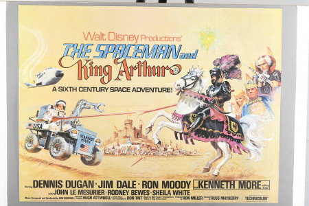 Original "The Spaceman and King Arthur" Cinema Poster