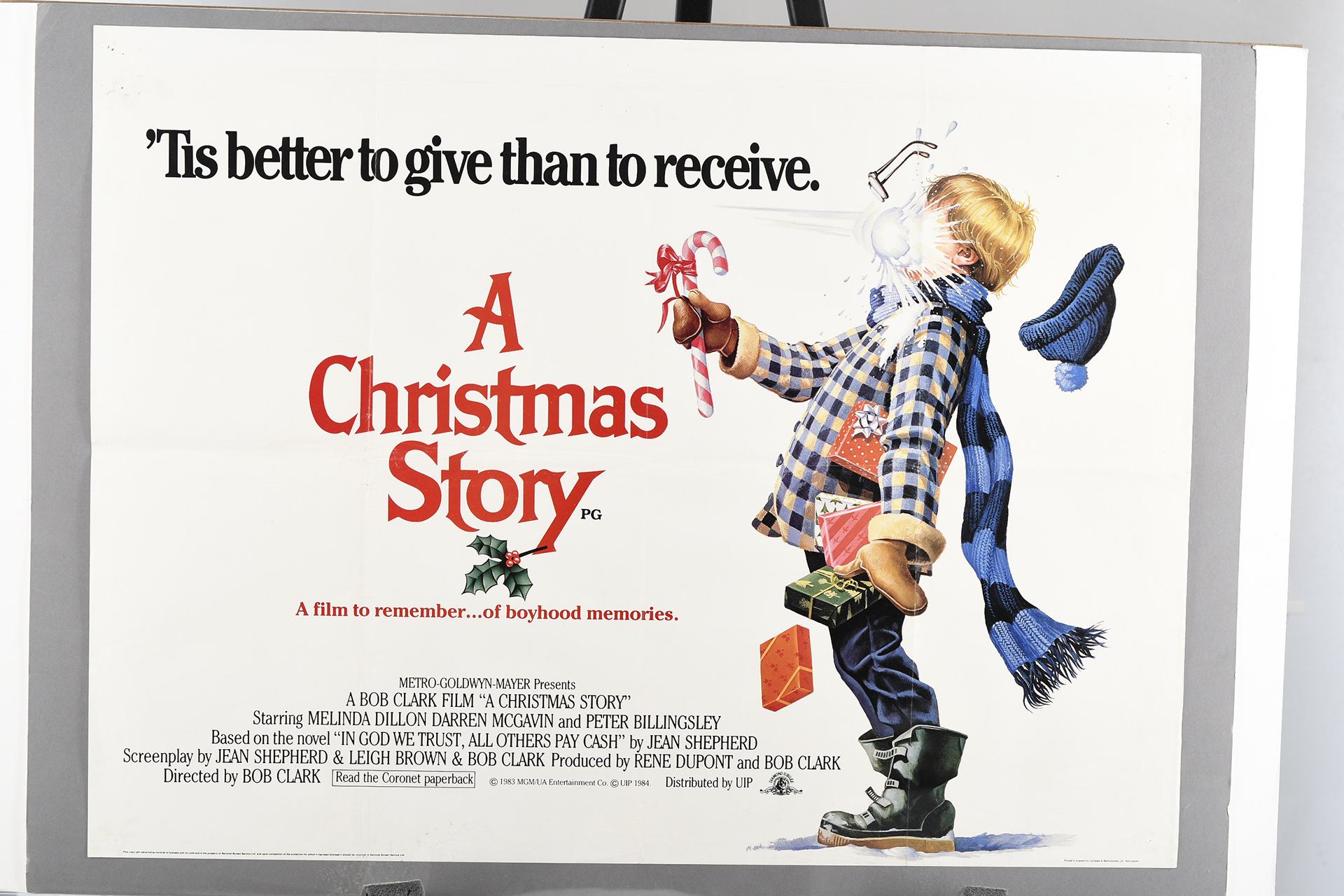 Original "A Christmas Story" Cinema Poster