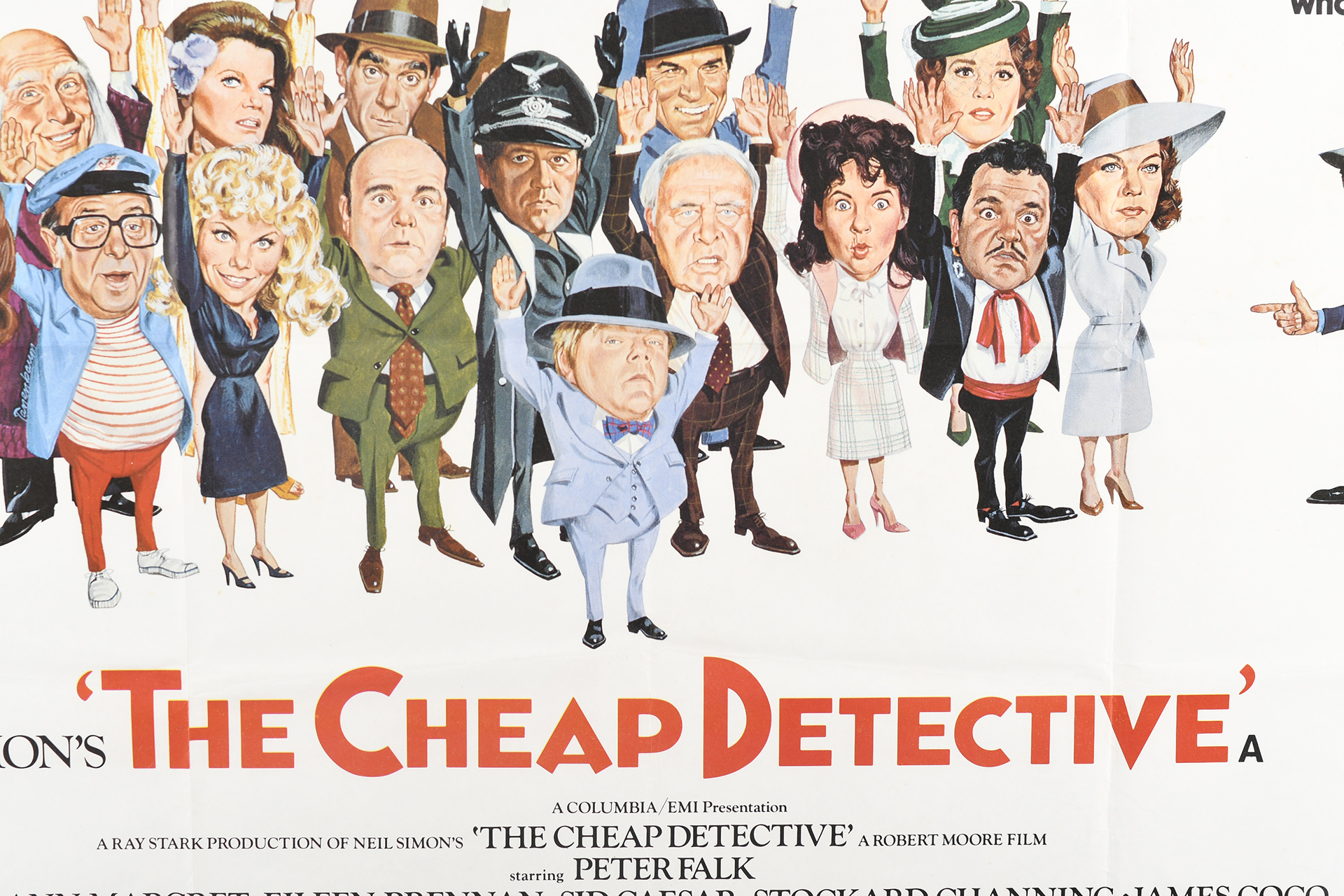 Original "The Cheap Detective" Cinema Poster