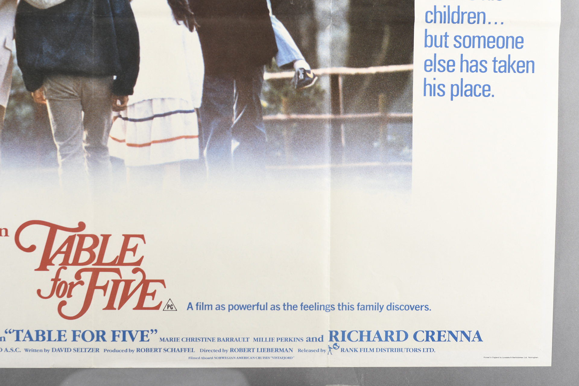 Original "Table for Five" Cinema Poster