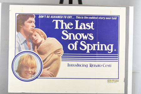 Original "The Last Snows of Spring" Film Poster