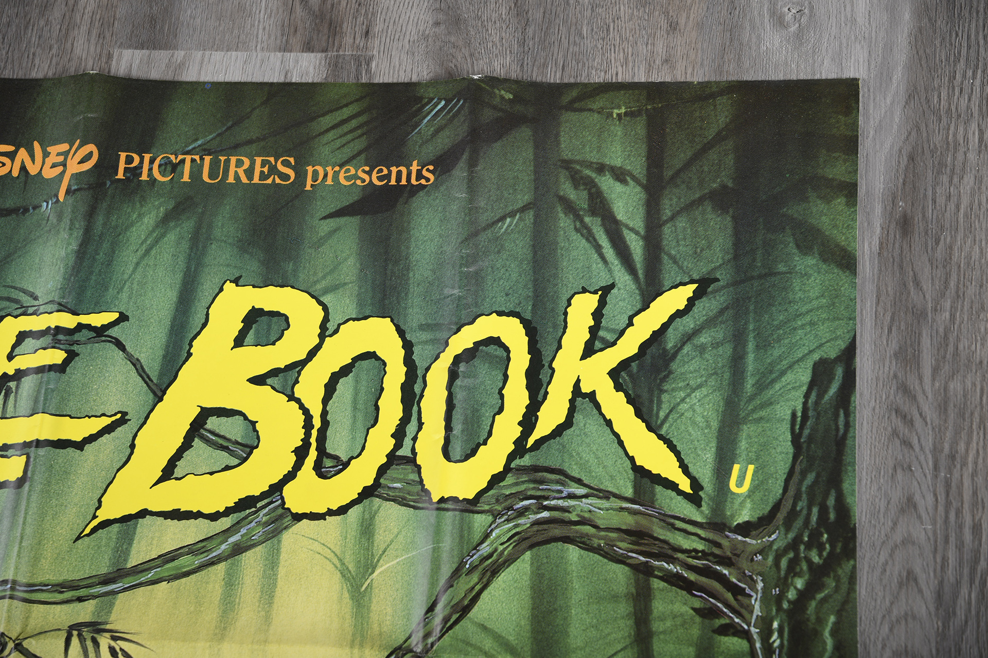Very Rare "Jungle Book" Film Poster