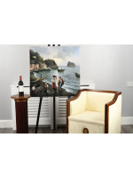 Oil on Canvas by Italian artist Amoroso