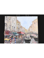 Oil on Canvas Board by Benjamin Mas