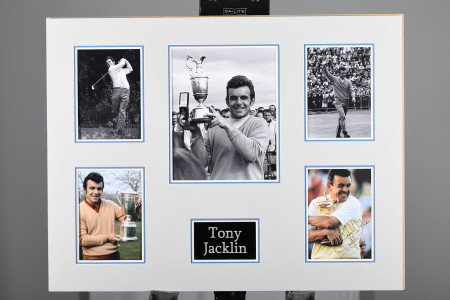 Tony Jacklin Presentation with Signature