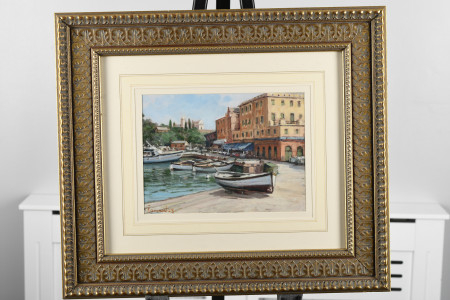 Original Painting by Italian Artist Romby